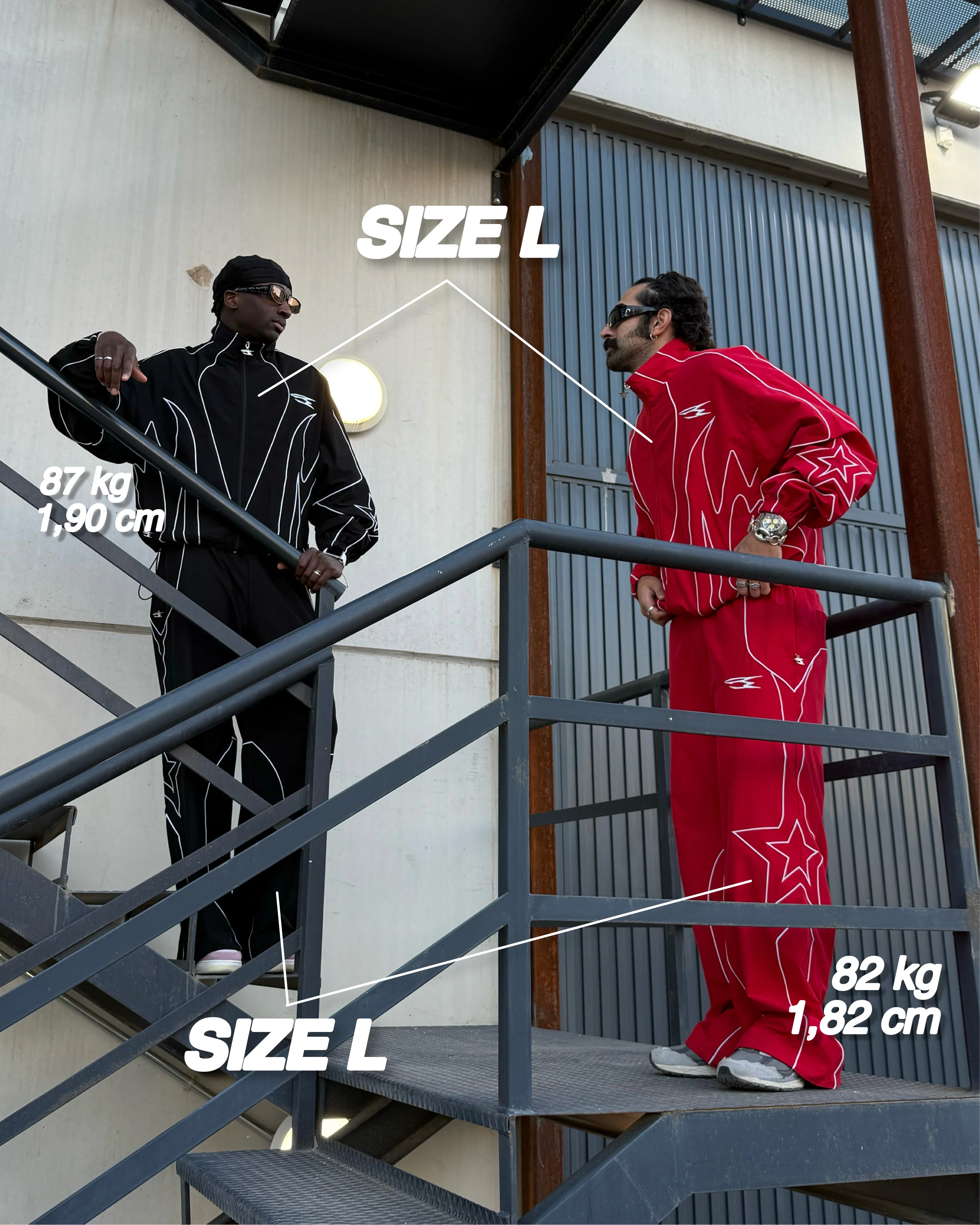 AURA TRACKSUIT TOP RED - Image 4