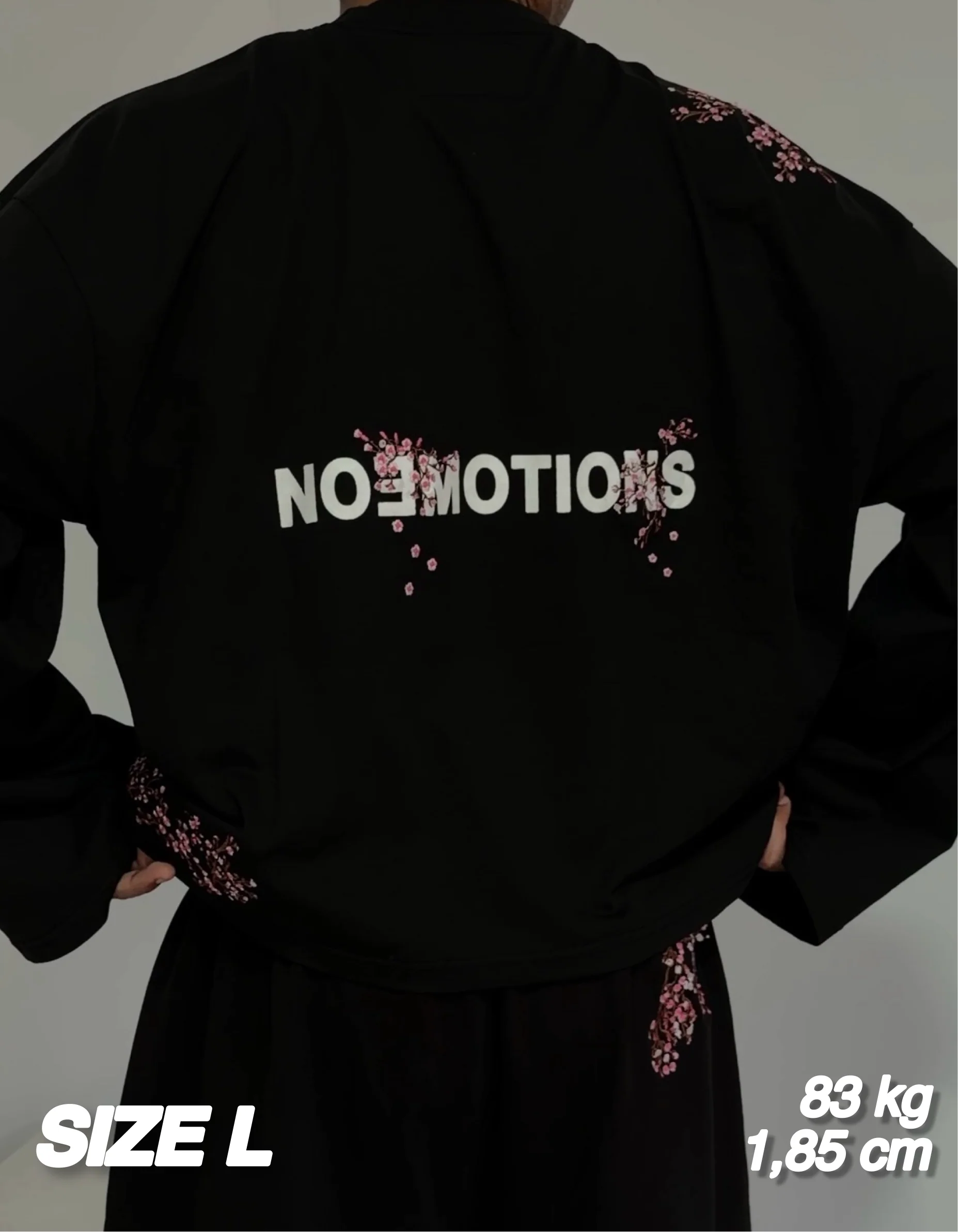 BLOSSOM LONGSLEEVE BLACK - Image 3