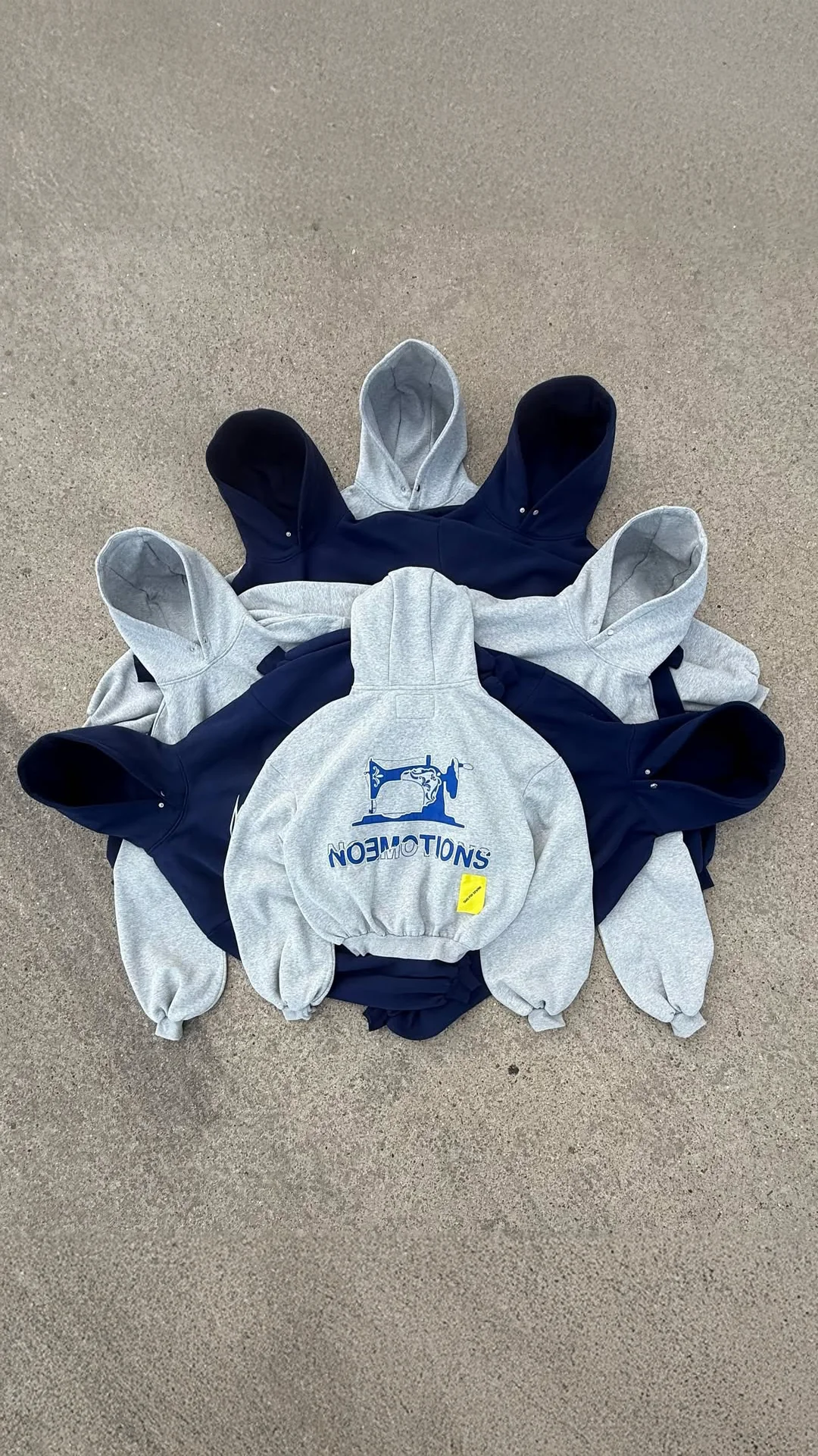 IRONIC HOODIE GREY - Image 3