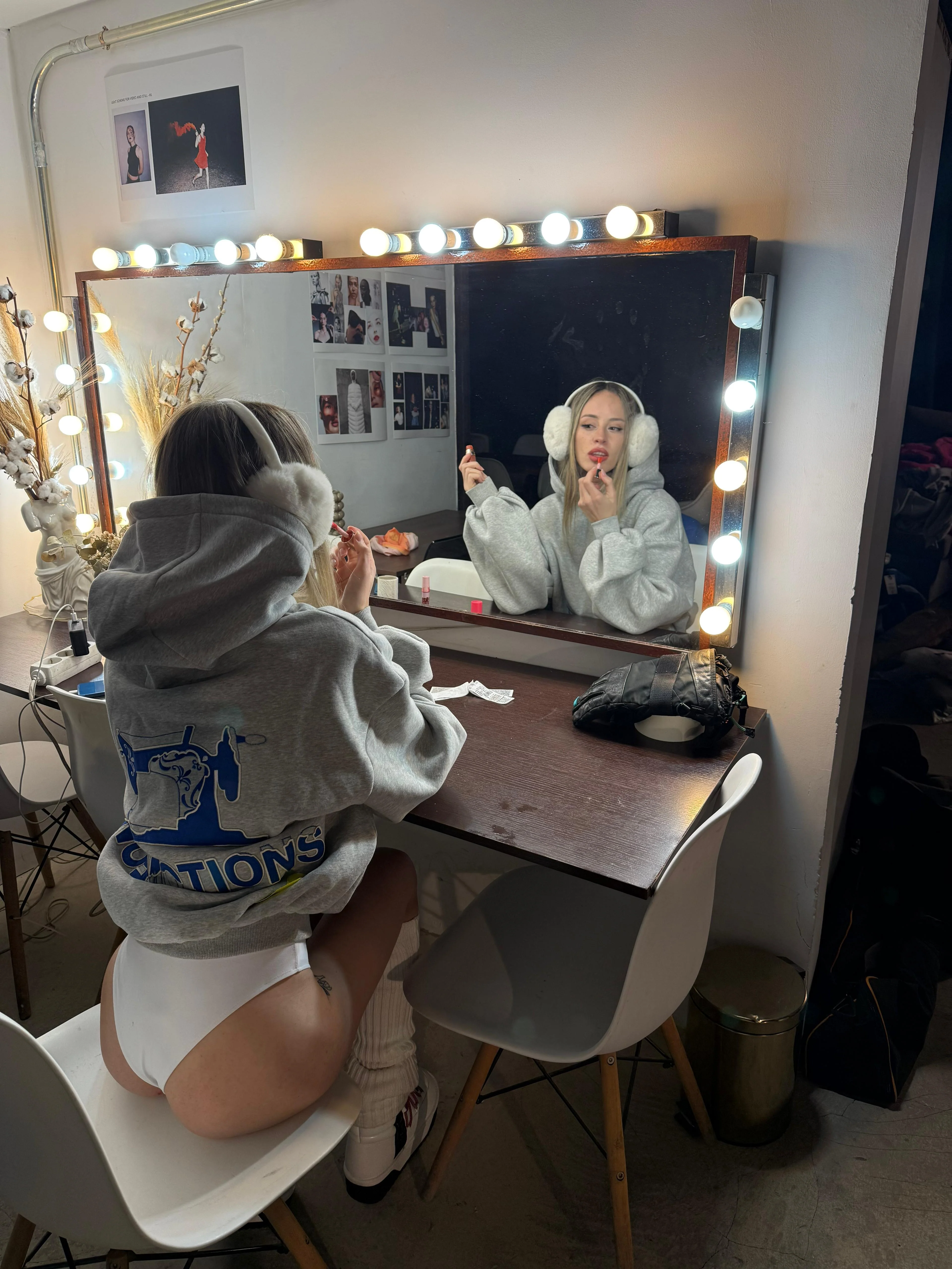 IRONIC HOODIE GREY - Image 4