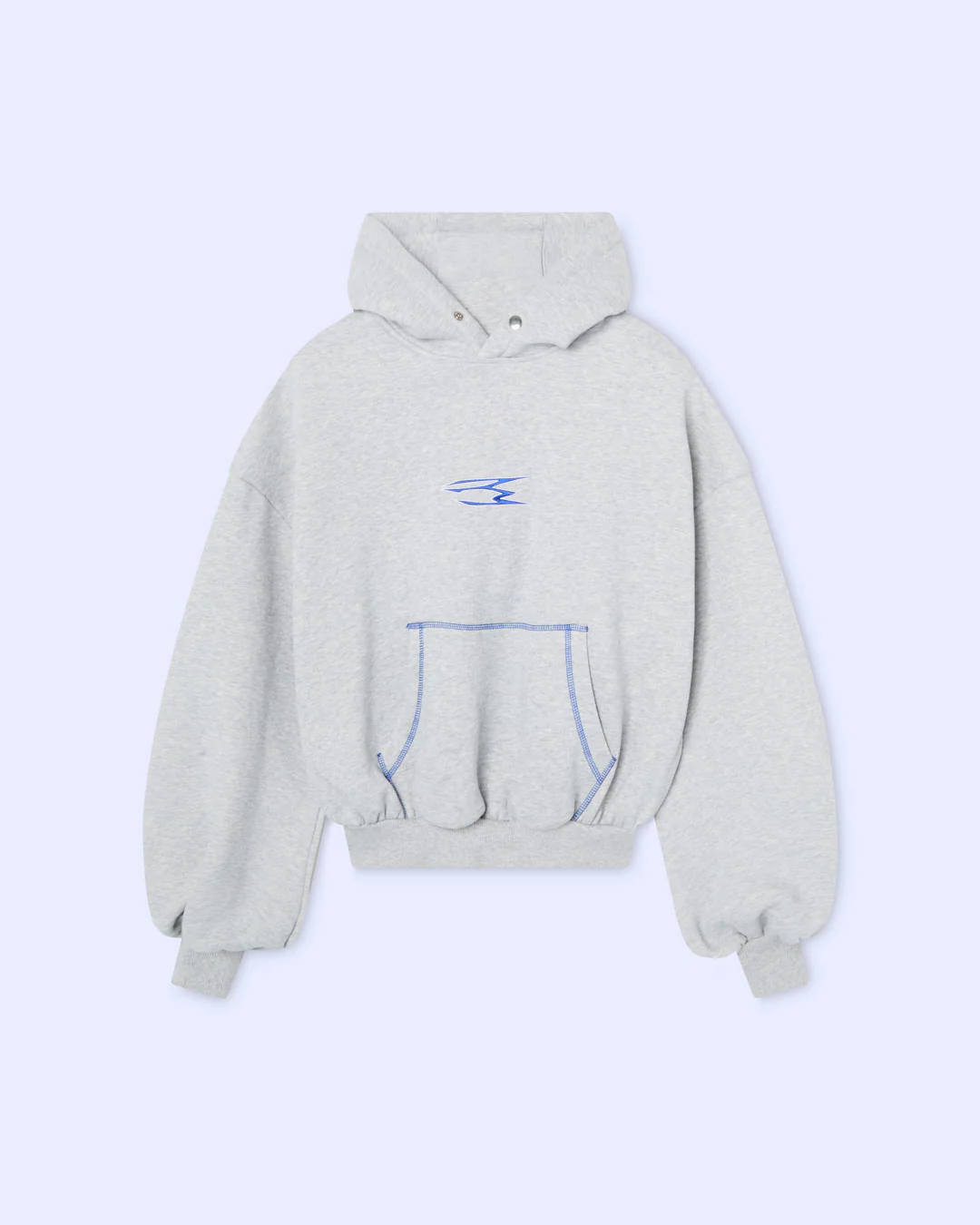 IRONIC HOODIE GREY - Image 6