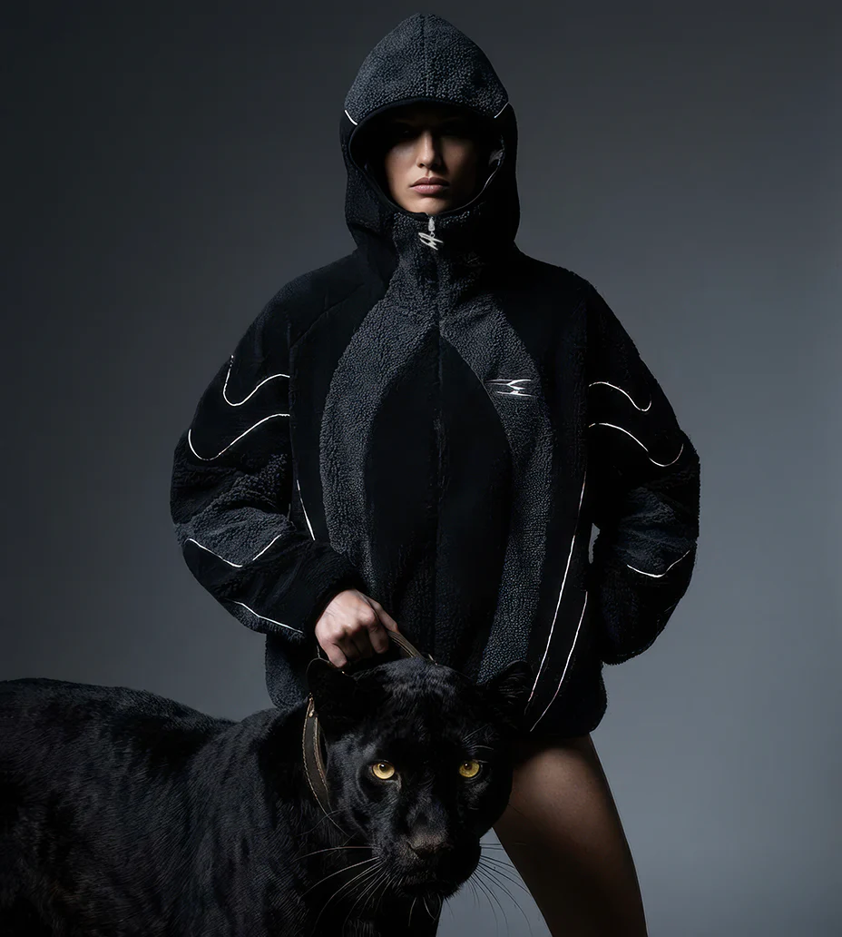 REVERSIBLE FLEECE BLACK (HS) - Image 3
